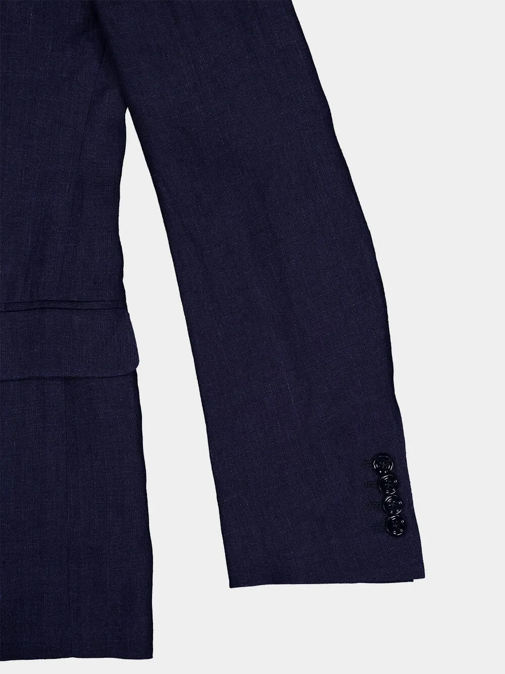 Double-Breasted Pinstripe Jacket