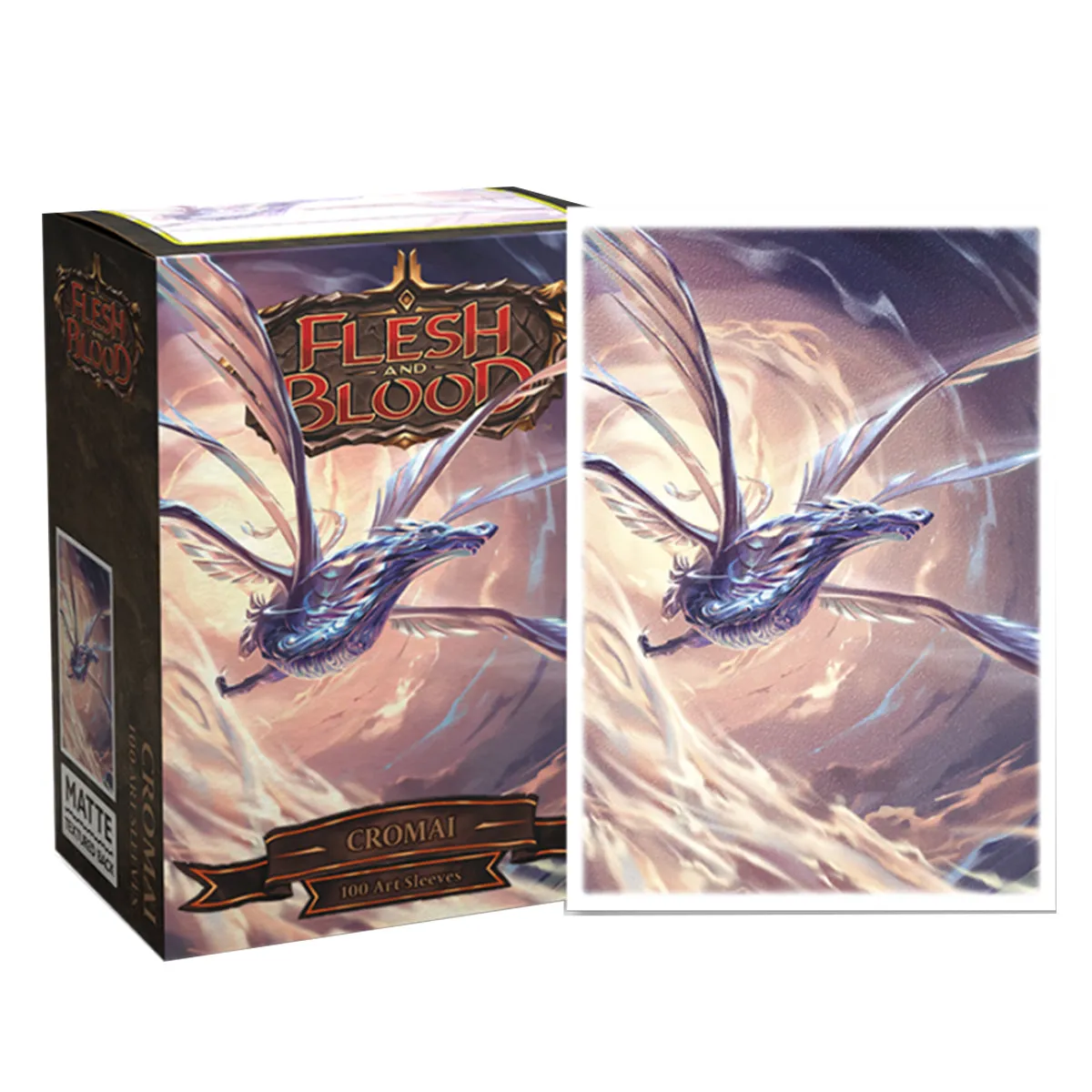 Dragon Shield Standard 100ct Matte Art Flesh and Blood Cromai Sleeves