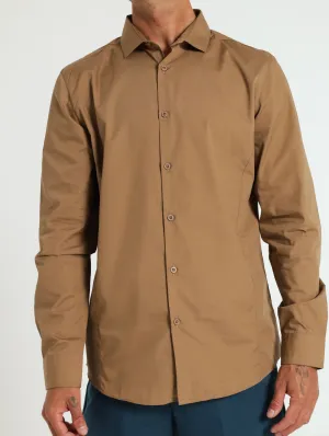 Easy Care Shirt - Taupe