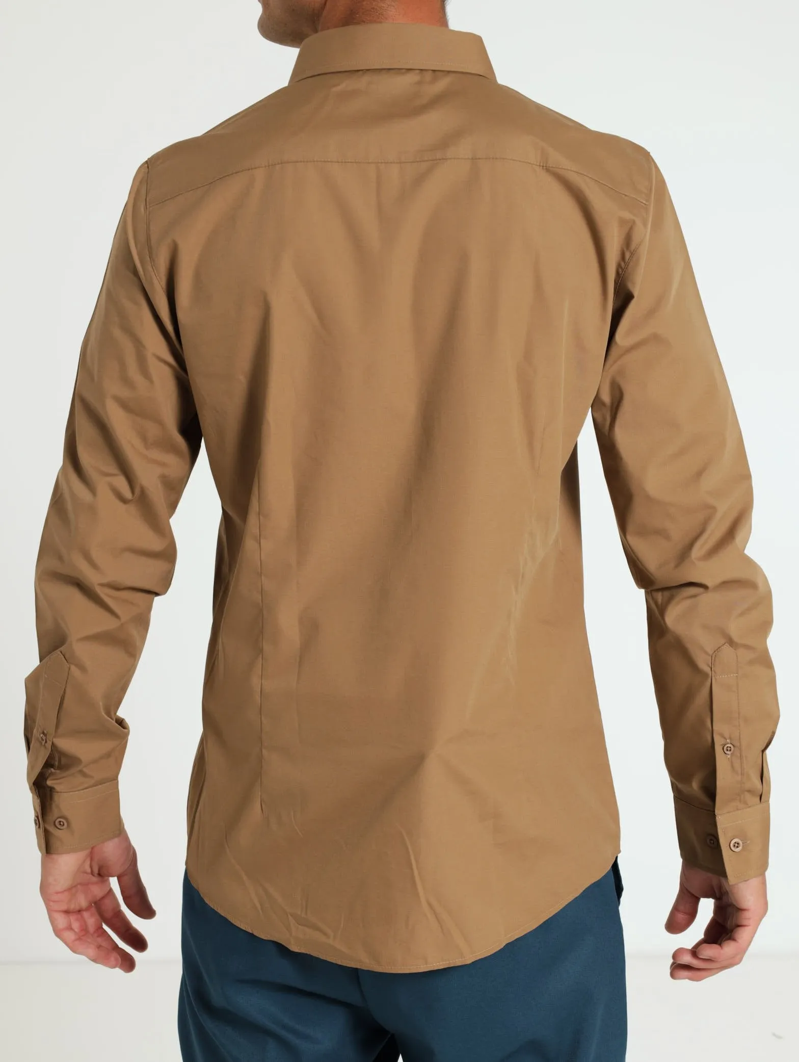 Easy Care Shirt - Taupe