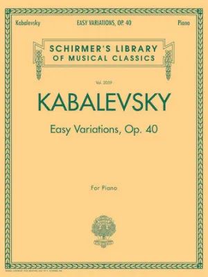 Easy Variations, Op. 40