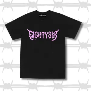 Electric Script Tee - Black