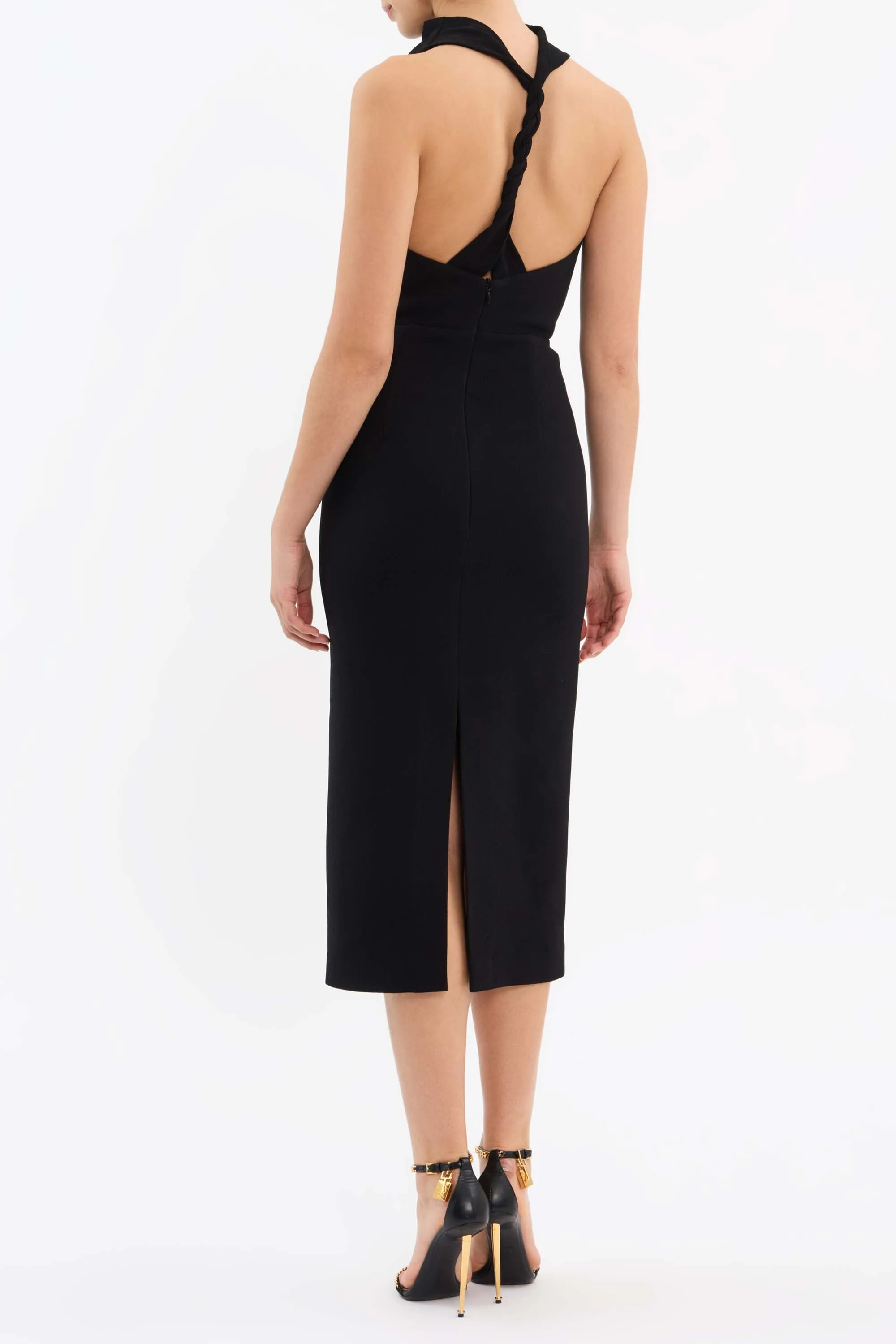 Elora Halter Midi Dress