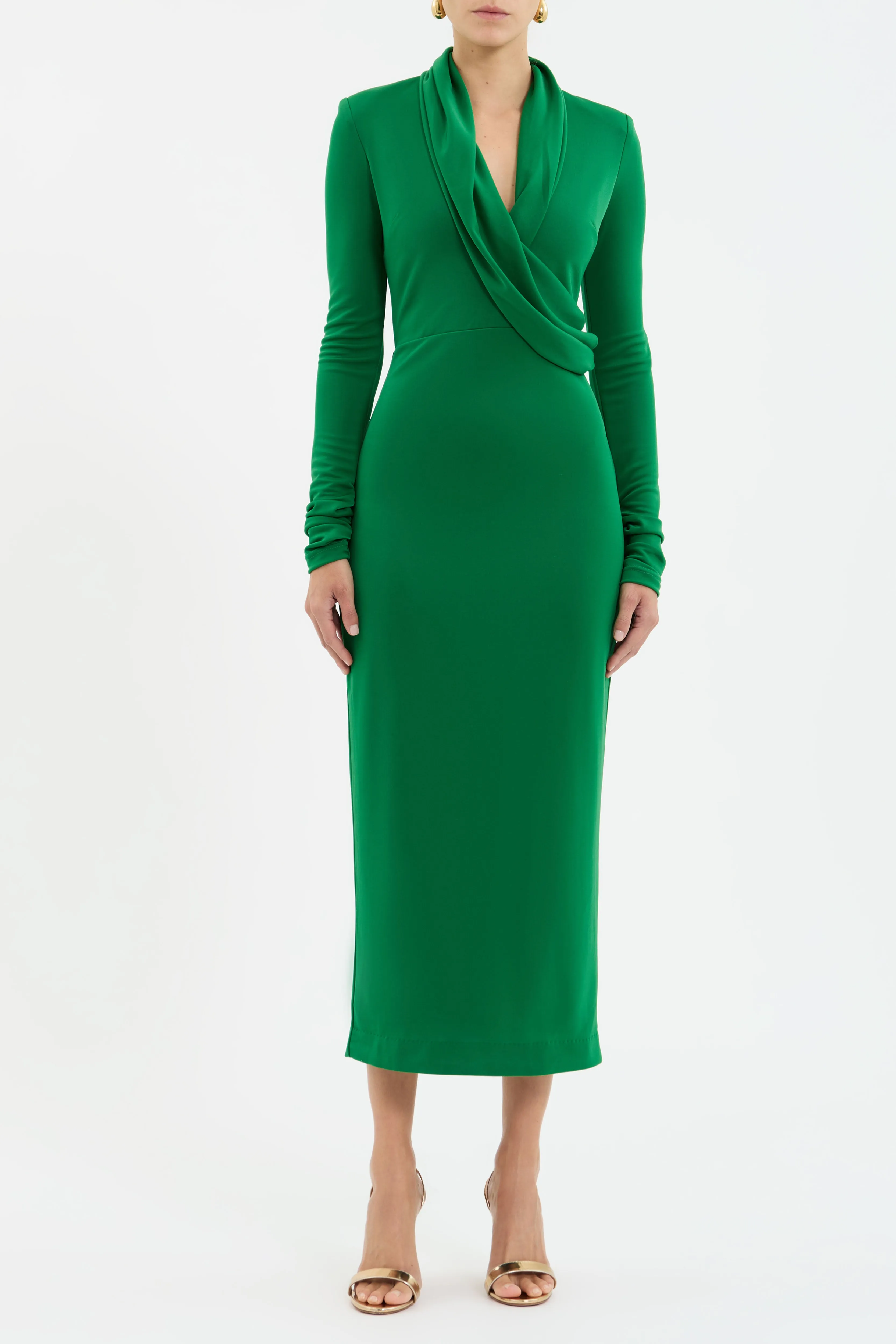 Erin Long Sleeve Midi Dress