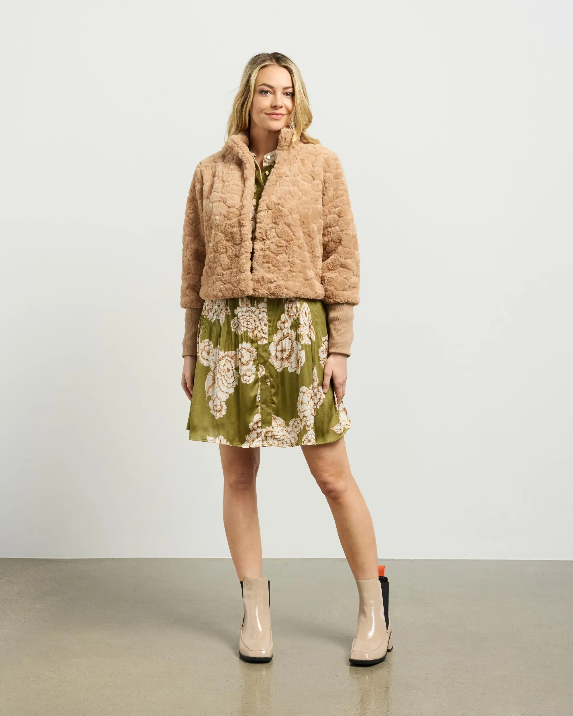 Et Alia Vintage Fur Jacket - Honey