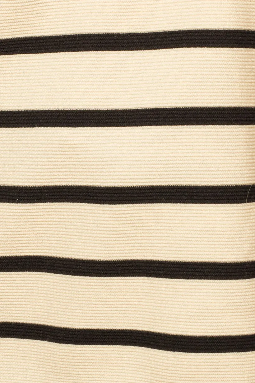 Flare Sleeves Striped Sweater