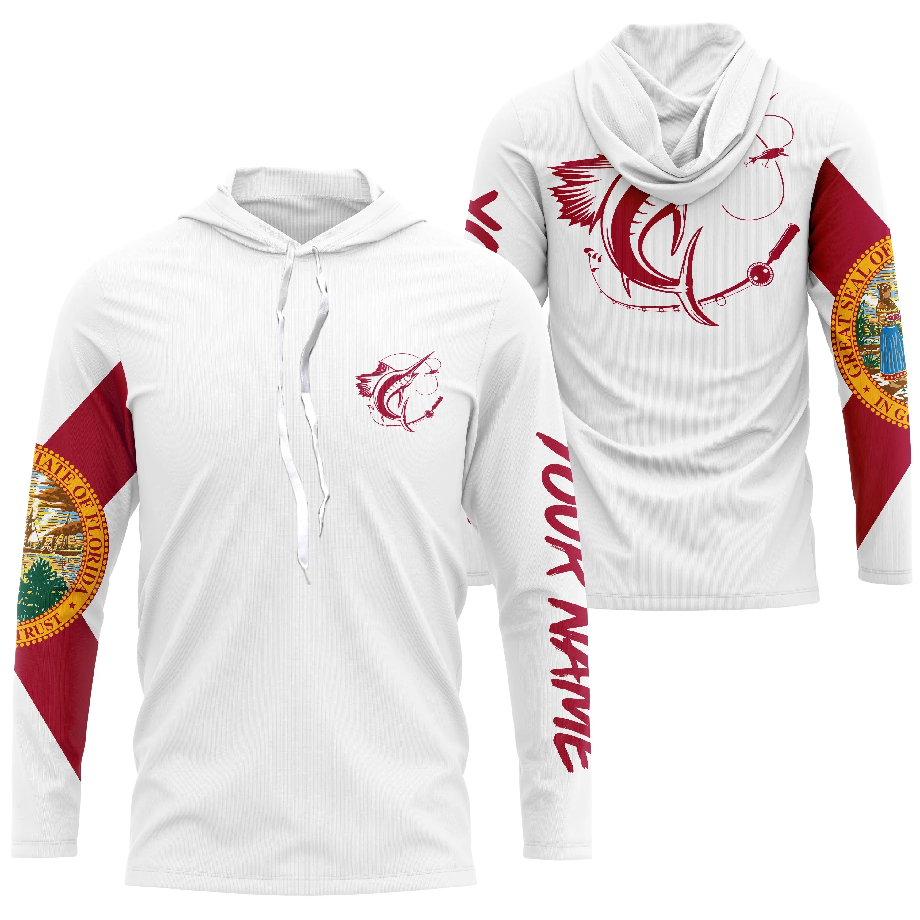 Florida Sailfish Tournament Fishing Shirts | FL Sailfish Fishing jerseys IPHW1787