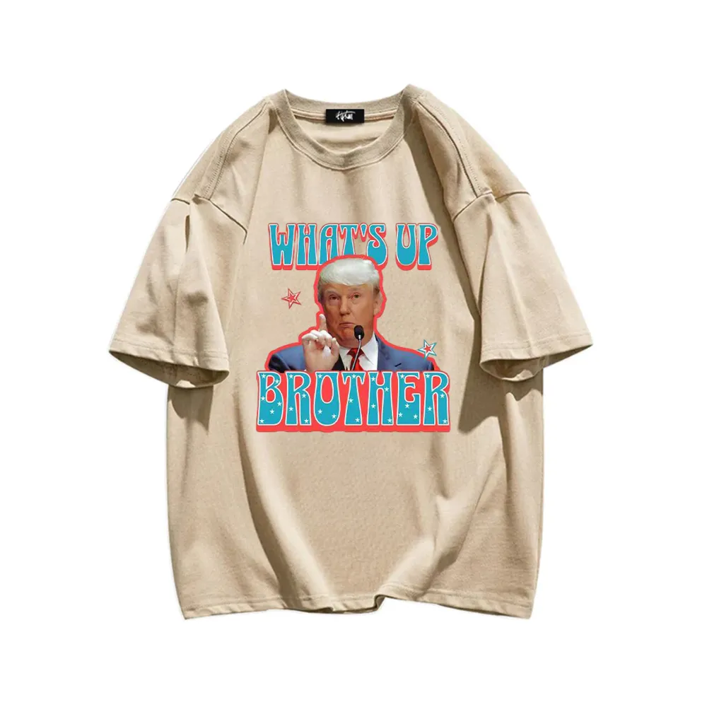 “Funny Character American Letter Microphone” T-shirt