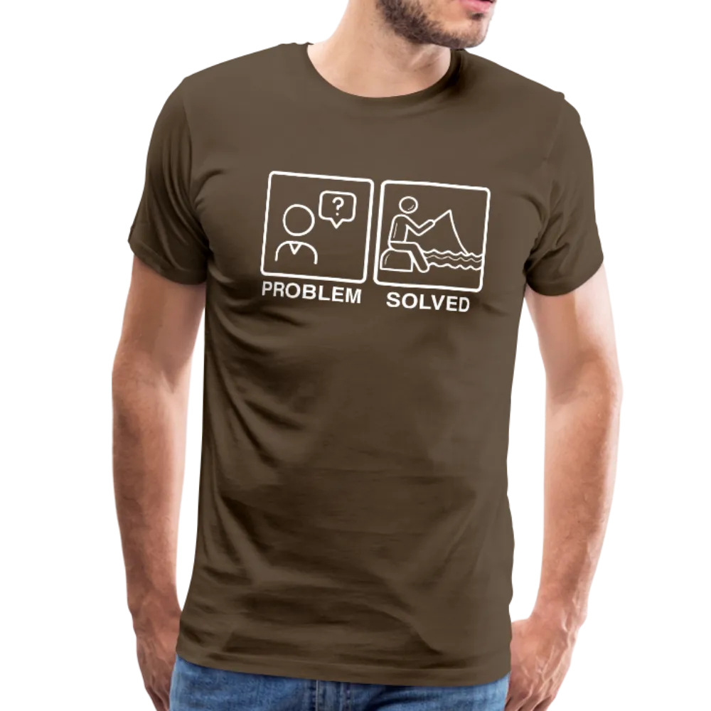 Funny Fishing Shirt Men's Premium T-Shirt (KS1002)