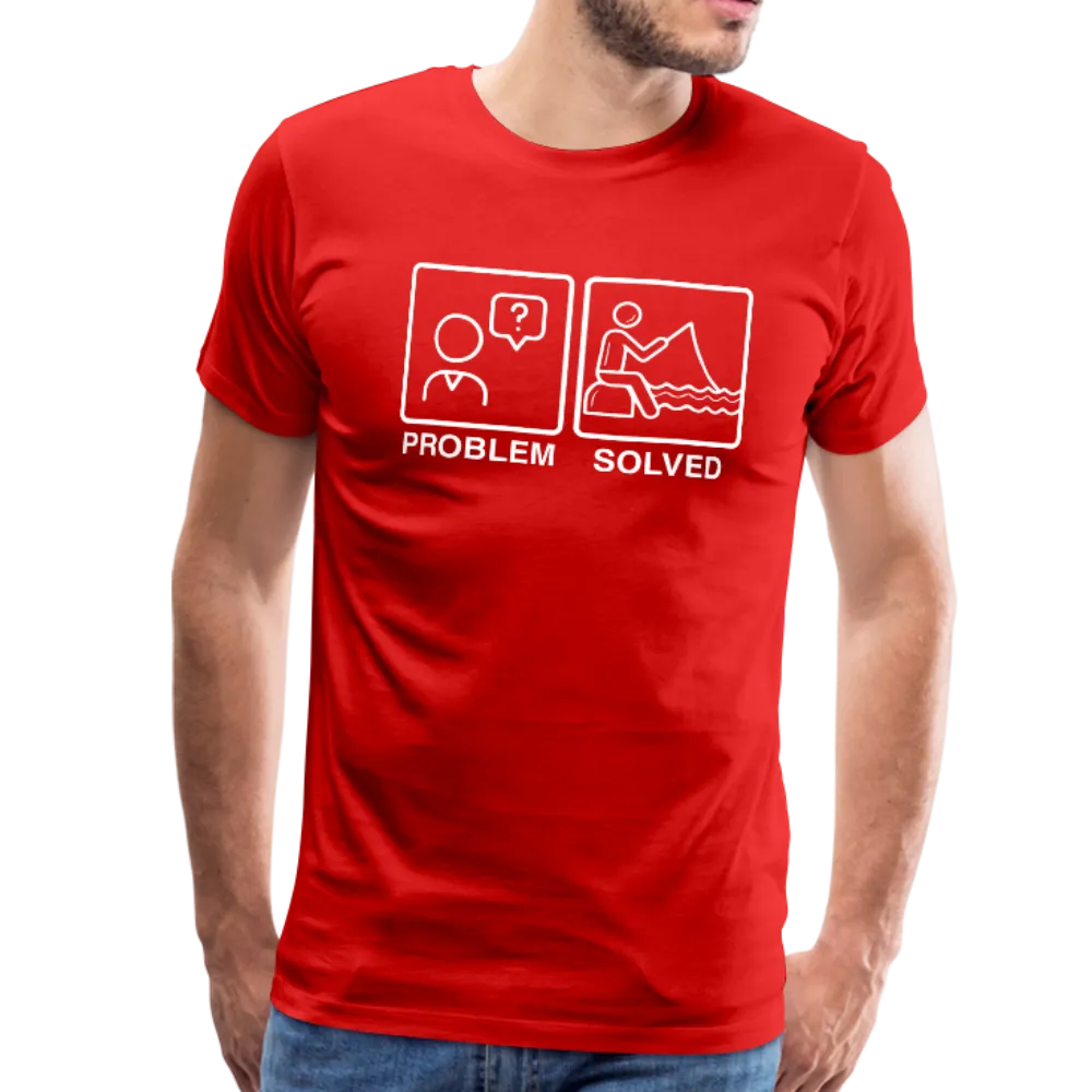 Funny Fishing Shirt Men's Premium T-Shirt (KS1002)
