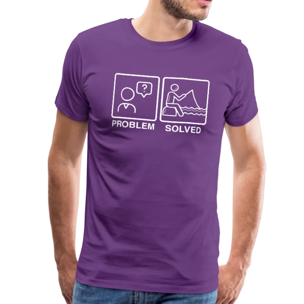 Funny Fishing Shirt Men's Premium T-Shirt (KS1002)