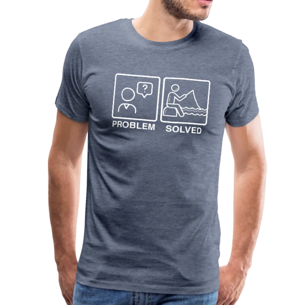 Funny Fishing Shirt Men's Premium T-Shirt (KS1002)