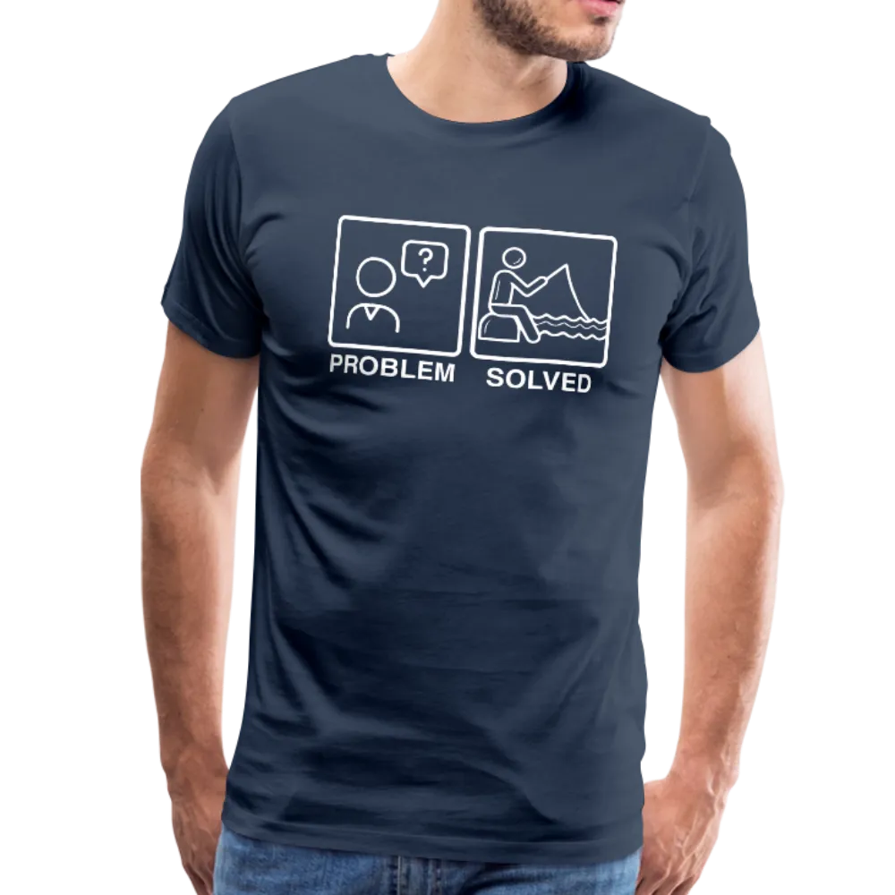 Funny Fishing Shirt Men's Premium T-Shirt (KS1002)