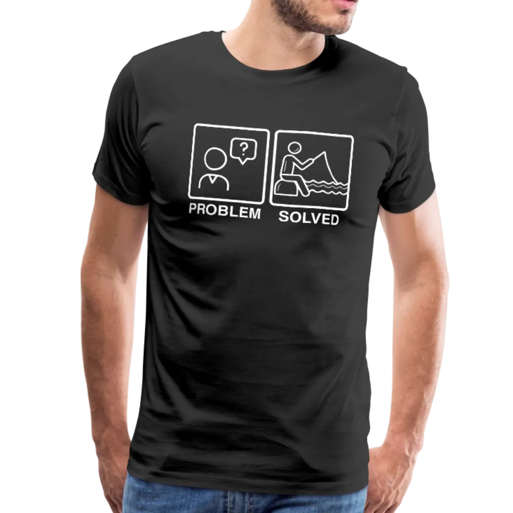 Funny Fishing Shirt Men's Premium T-Shirt (KS1002)