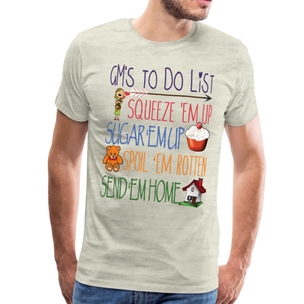 G-Ma's ToDo List Men's Premium T-Shirt (CK1618)