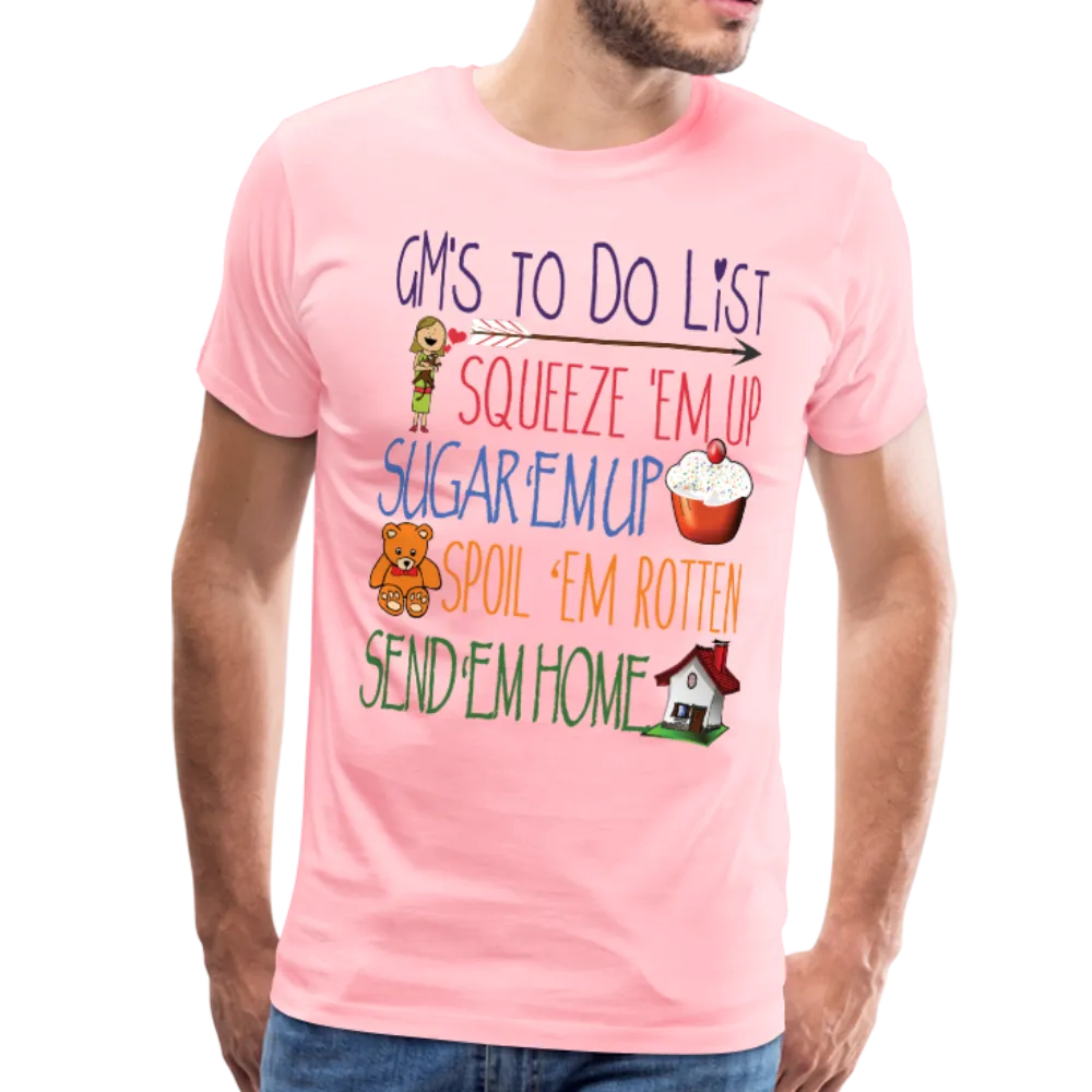 G-Ma's ToDo List Men's Premium T-Shirt (CK1618)