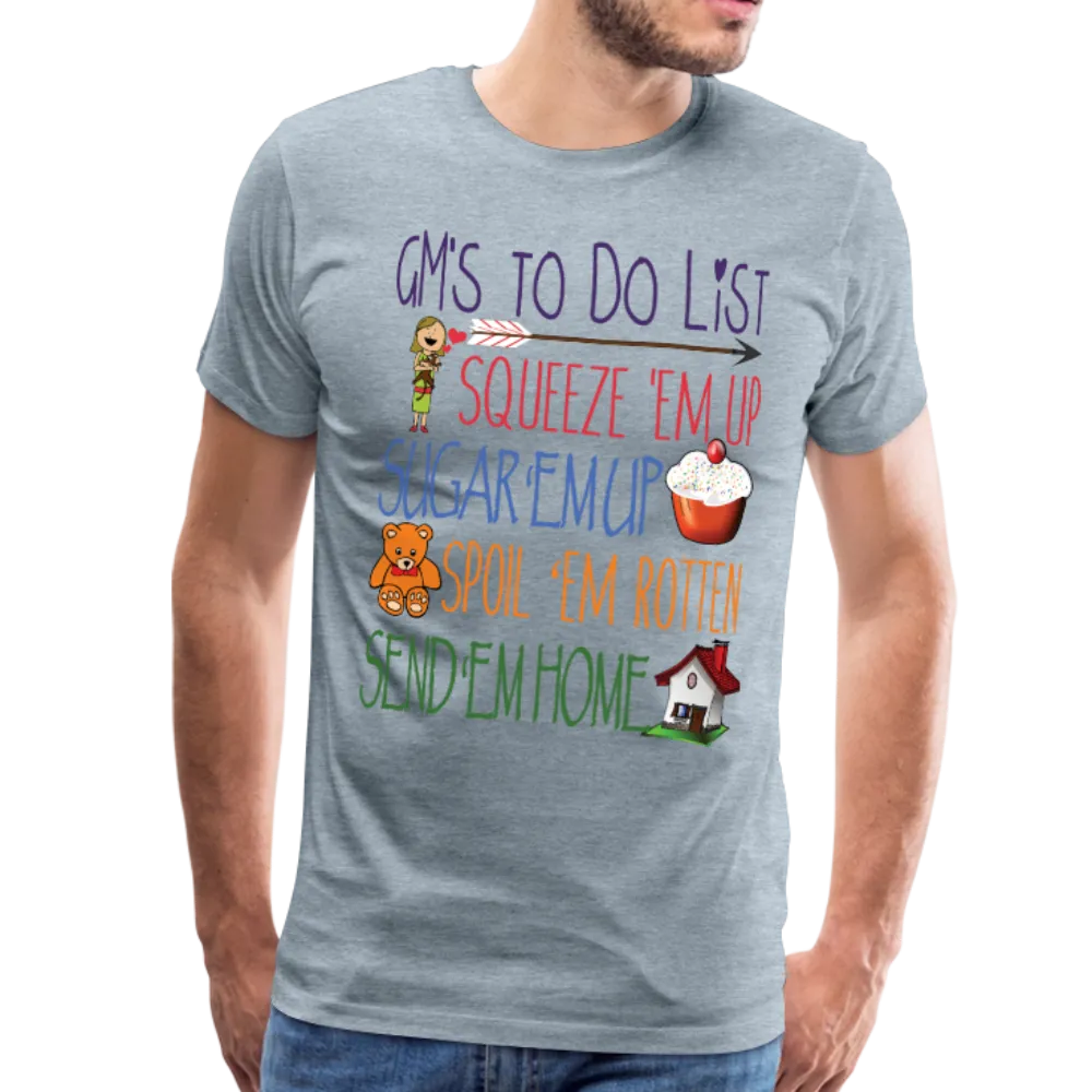 G-Ma's ToDo List Men's Premium T-Shirt (CK1618)