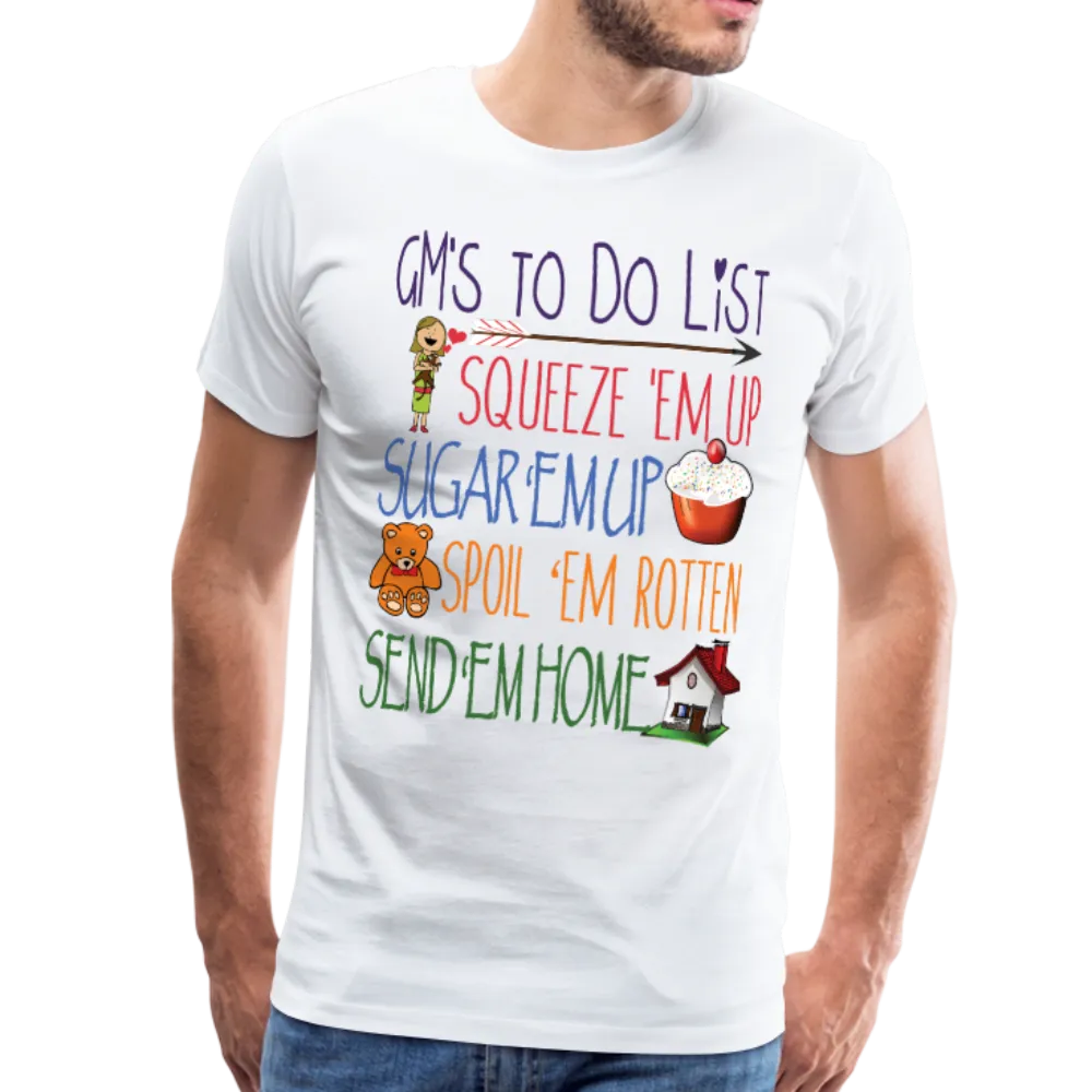 G-Ma's ToDo List Men's Premium T-Shirt (CK1618)