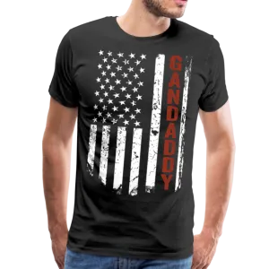 Gandaddy American Flag Men's Premium T-Shirt