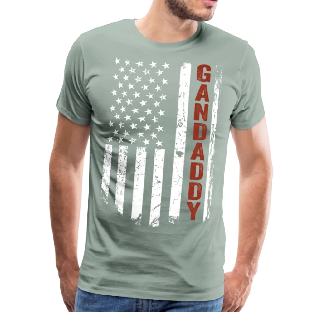 Gandaddy American Flag Men's Premium T-Shirt