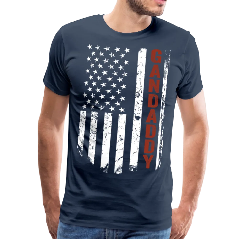 Gandaddy American Flag Men's Premium T-Shirt