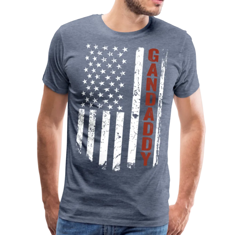 Gandaddy American Flag Men's Premium T-Shirt