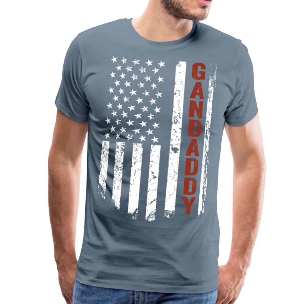 Gandaddy American Flag Men's Premium T-Shirt
