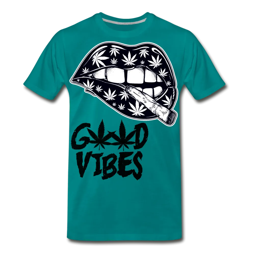 Good Vibes Cannabis Premium T-Shirt