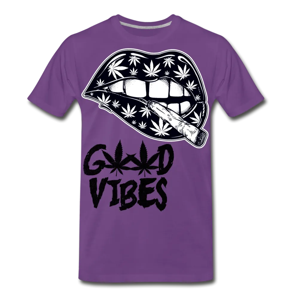 Good Vibes Cannabis Premium T-Shirt