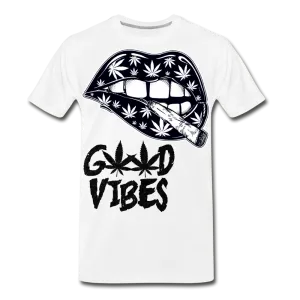 Good Vibes Cannabis Premium T-Shirt