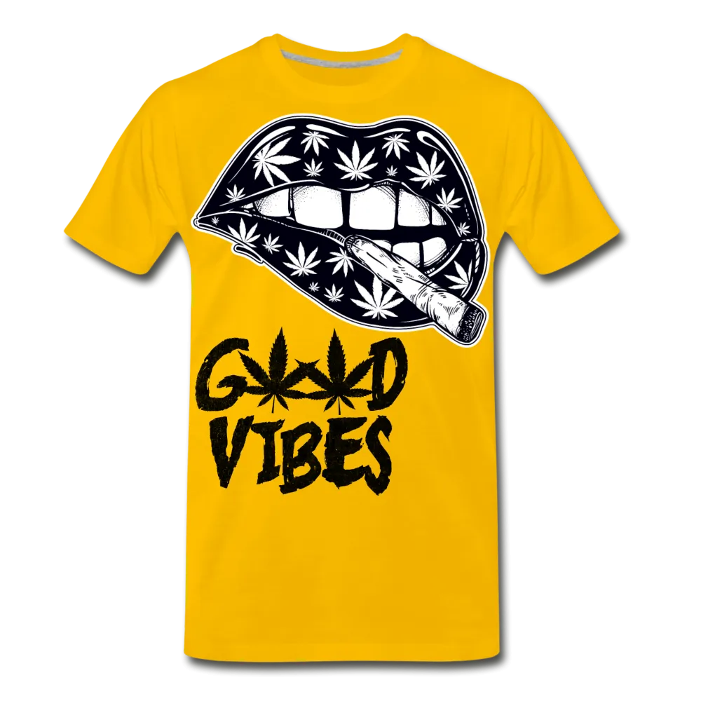 Good Vibes Cannabis Premium T-Shirt