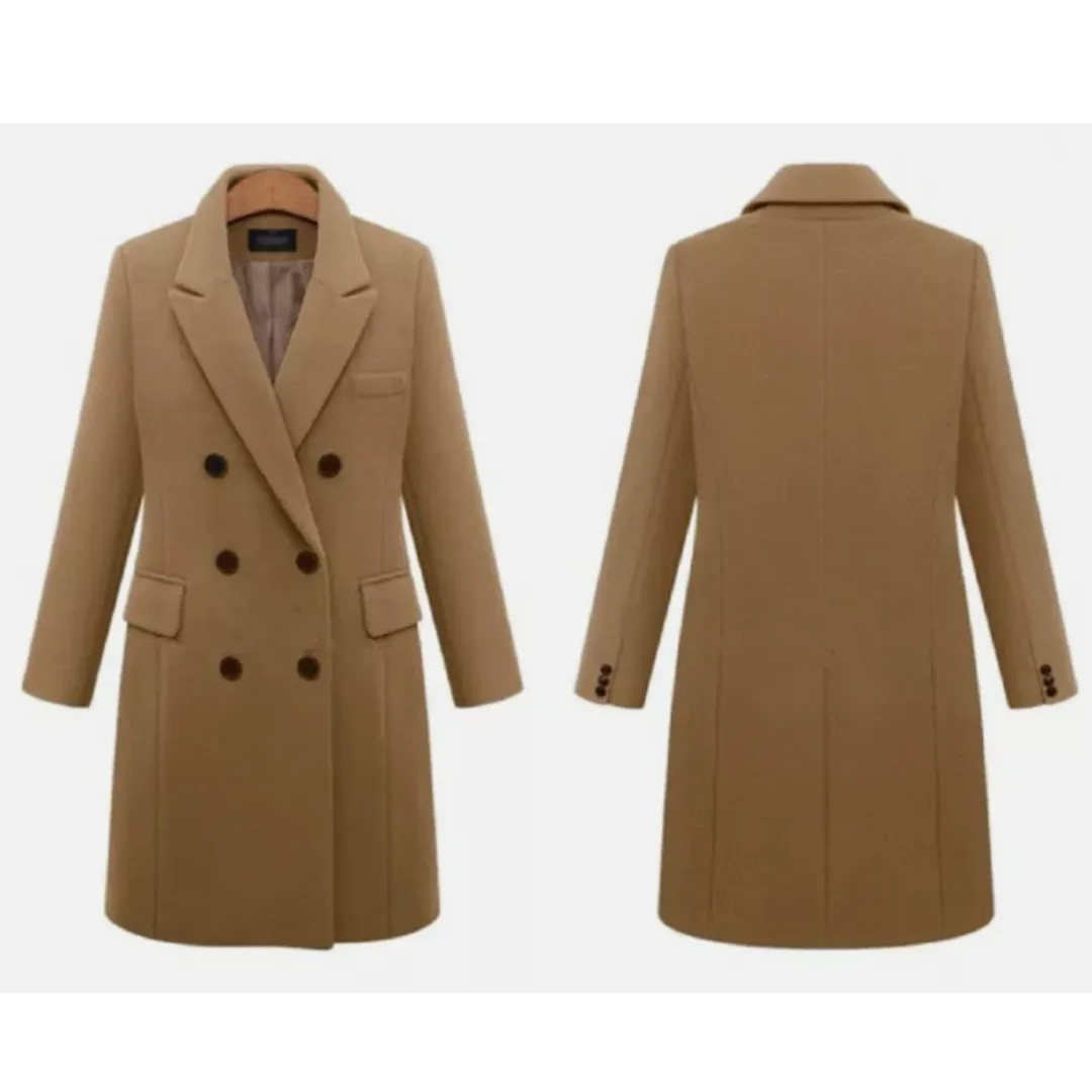 Grace | Women Winter Elegant Long Coat | Warm