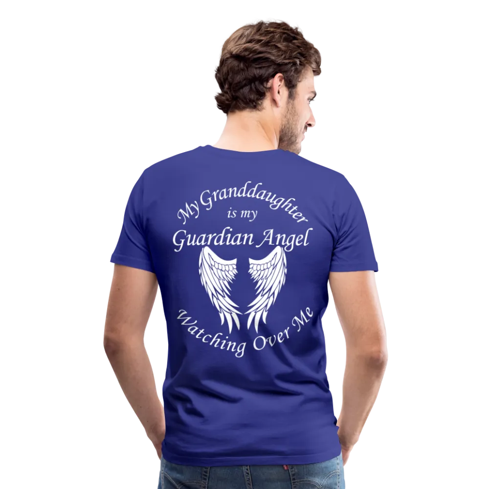 Granddaughter Guardian Angel Men's Premium T-Shirt (CK3574)