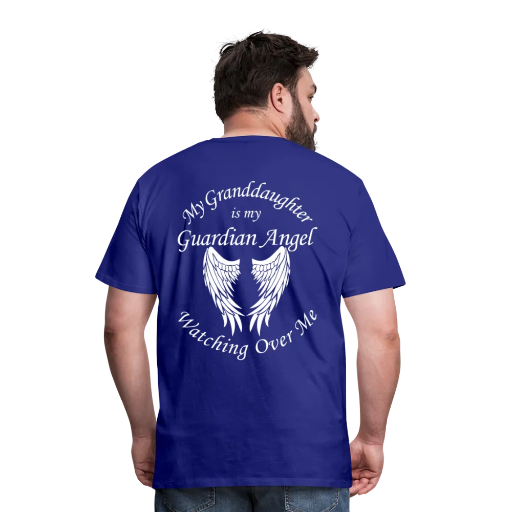 Granddaughter Guardian Angel Men's Premium T-Shirt (CK3574)