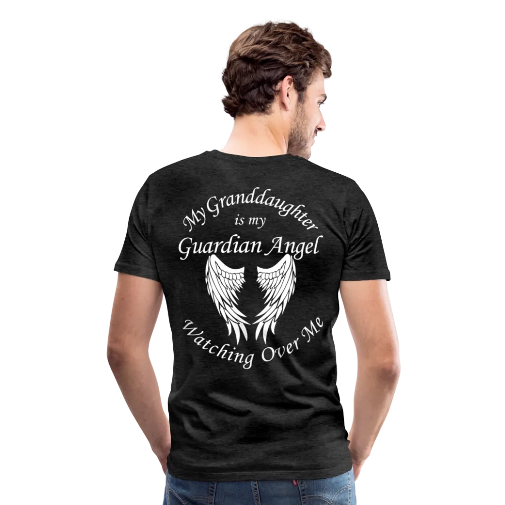 Granddaughter Guardian Angel Men's Premium T-Shirt (CK3574)