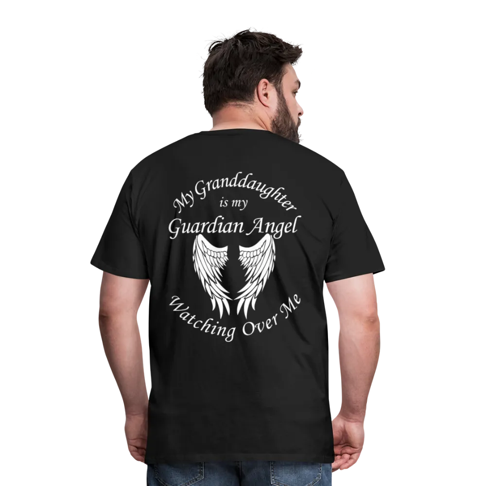 Granddaughter Guardian Angel Men's Premium T-Shirt (CK3574)