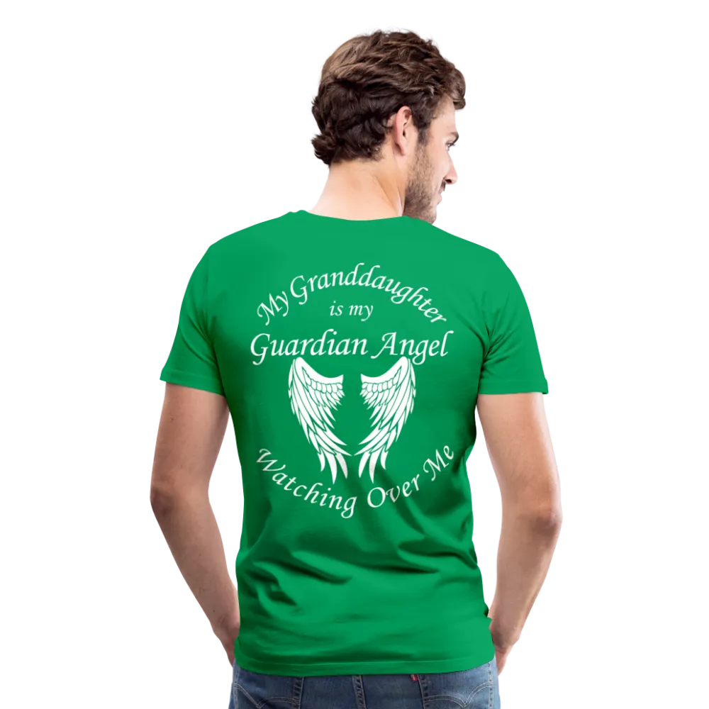 Granddaughter Guardian Angel Men's Premium T-Shirt (CK3574)