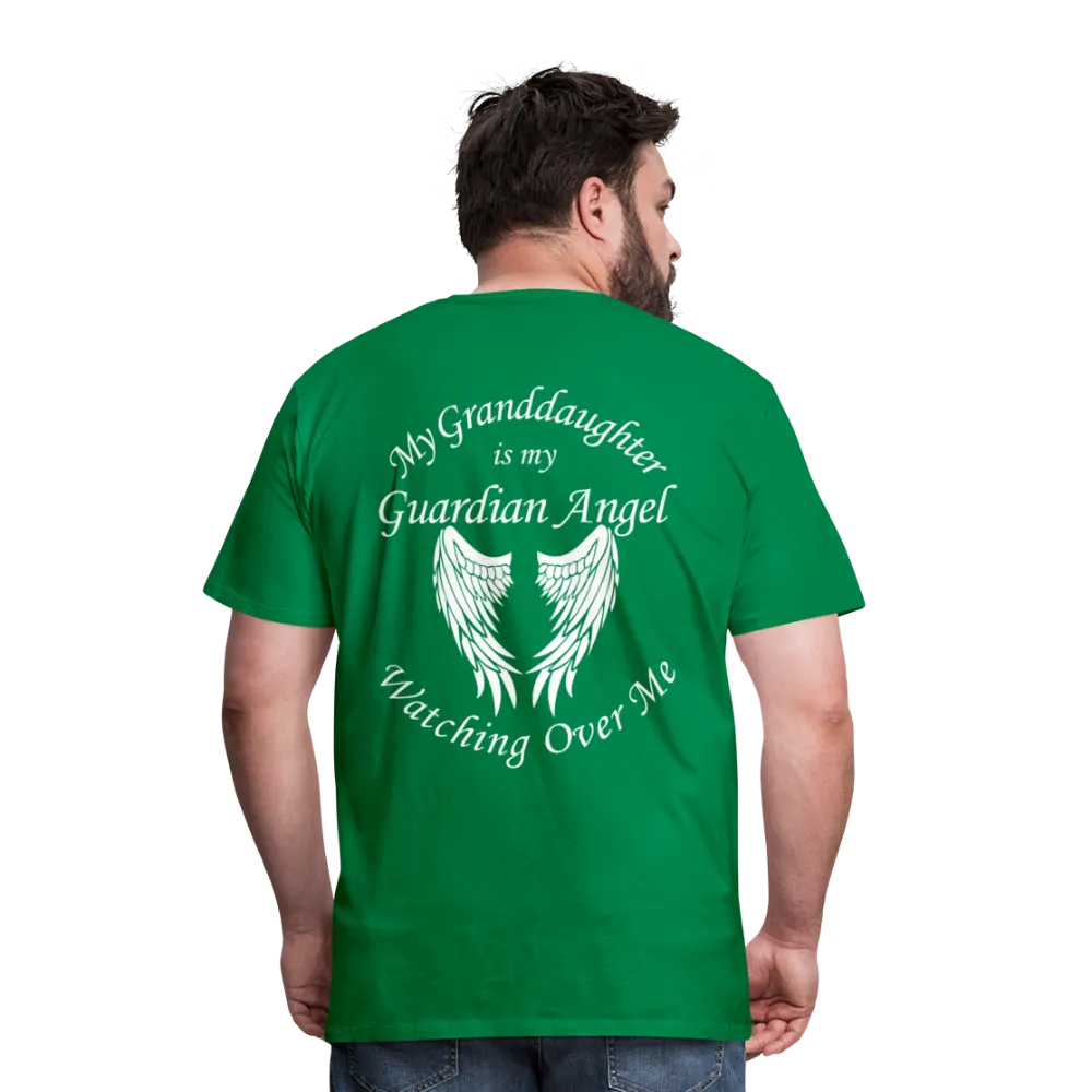 Granddaughter Guardian Angel Men's Premium T-Shirt (CK3574)