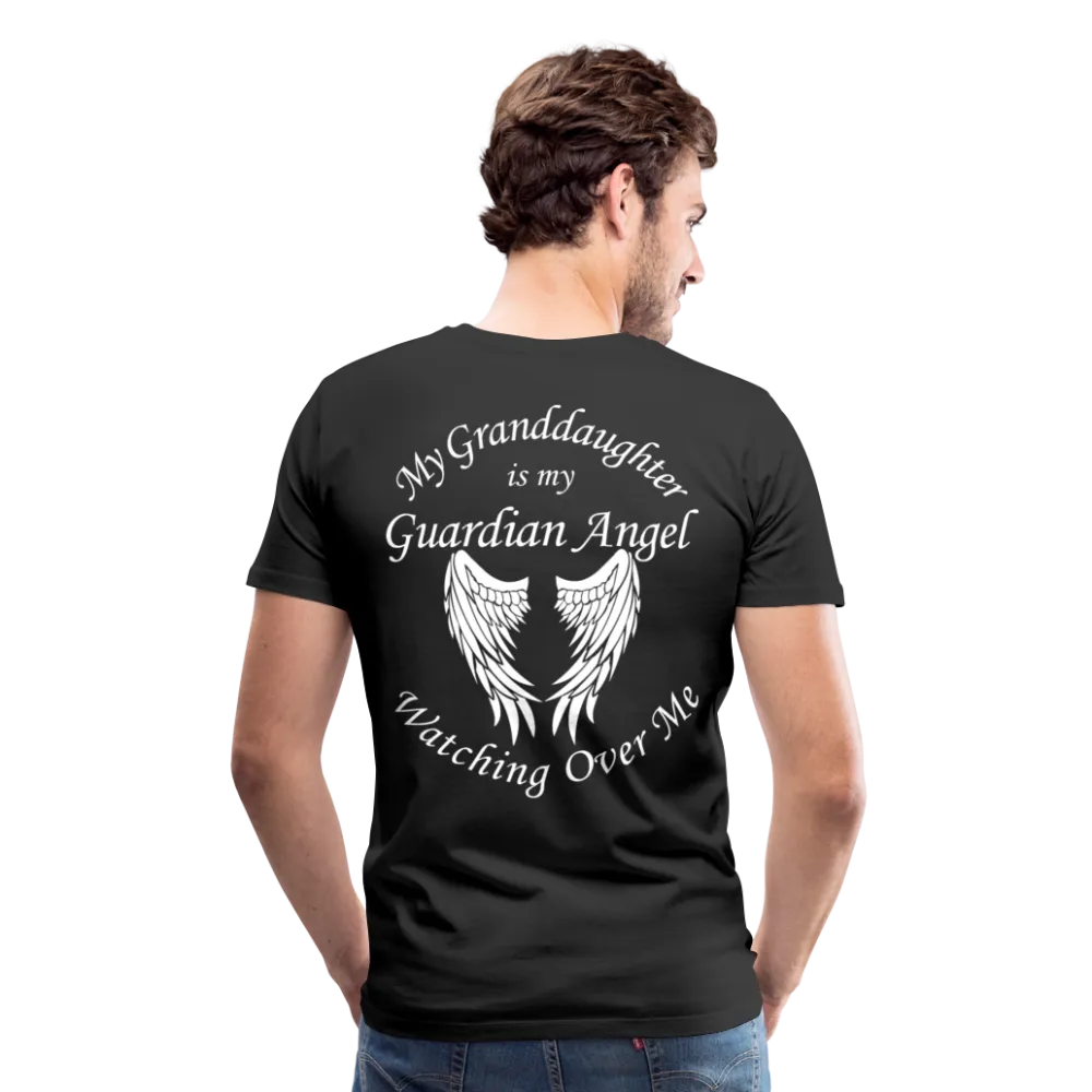 Granddaughter Guardian Angel Men's Premium T-Shirt (CK3574)