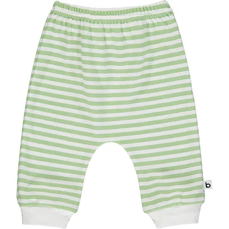 Green Striped Joggers
