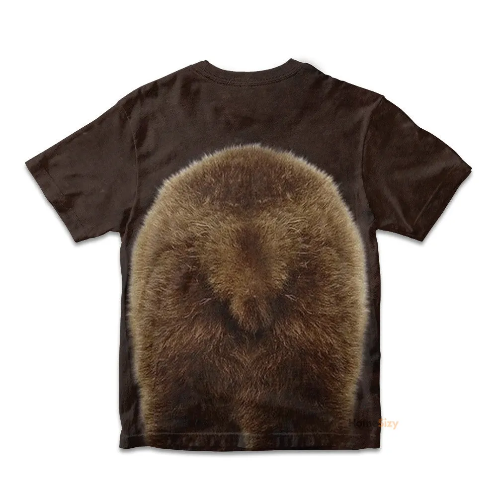 Grizzly Bear - 3D Kid Tshirt QT212516Hg