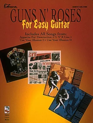 GUNS N ROSES FOR EASY GUITAR NOTES & TAB