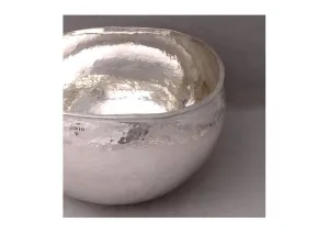 Hand-raised Pure Silver bowl by Thorkild Hansen for Re:Fine 2006 exhibition Wellington, NZ