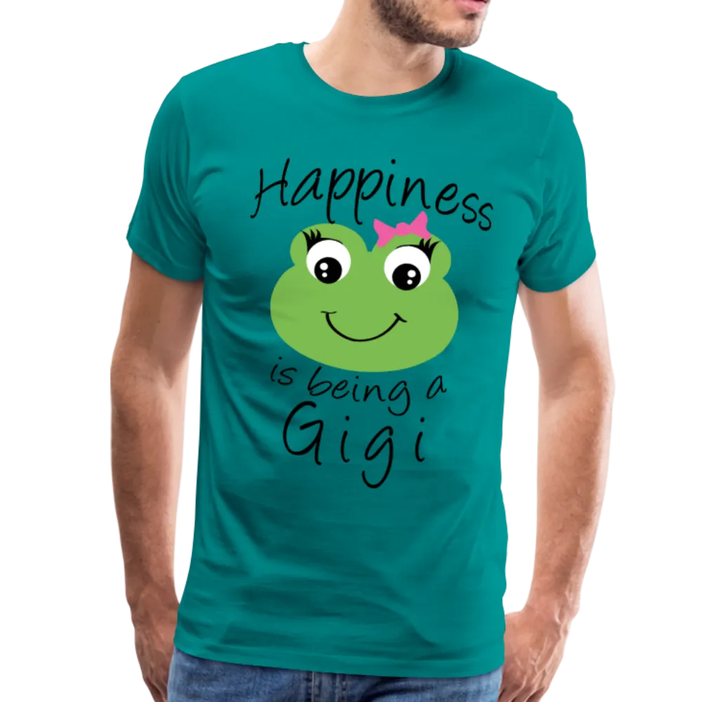 Happiness is being a Gigi Men's Premium T-Shirt (CK1594)