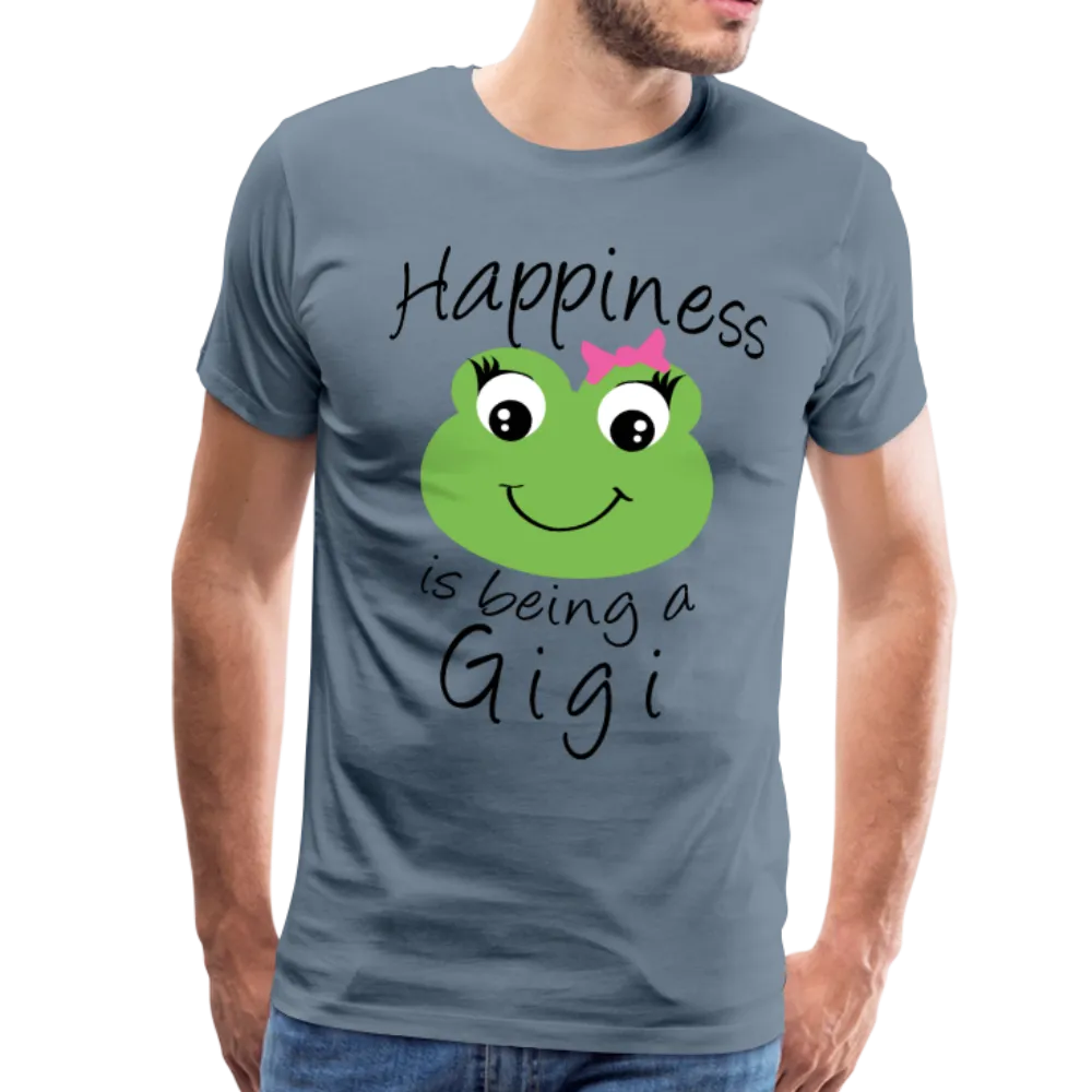 Happiness is being a Gigi Men's Premium T-Shirt (CK1594)