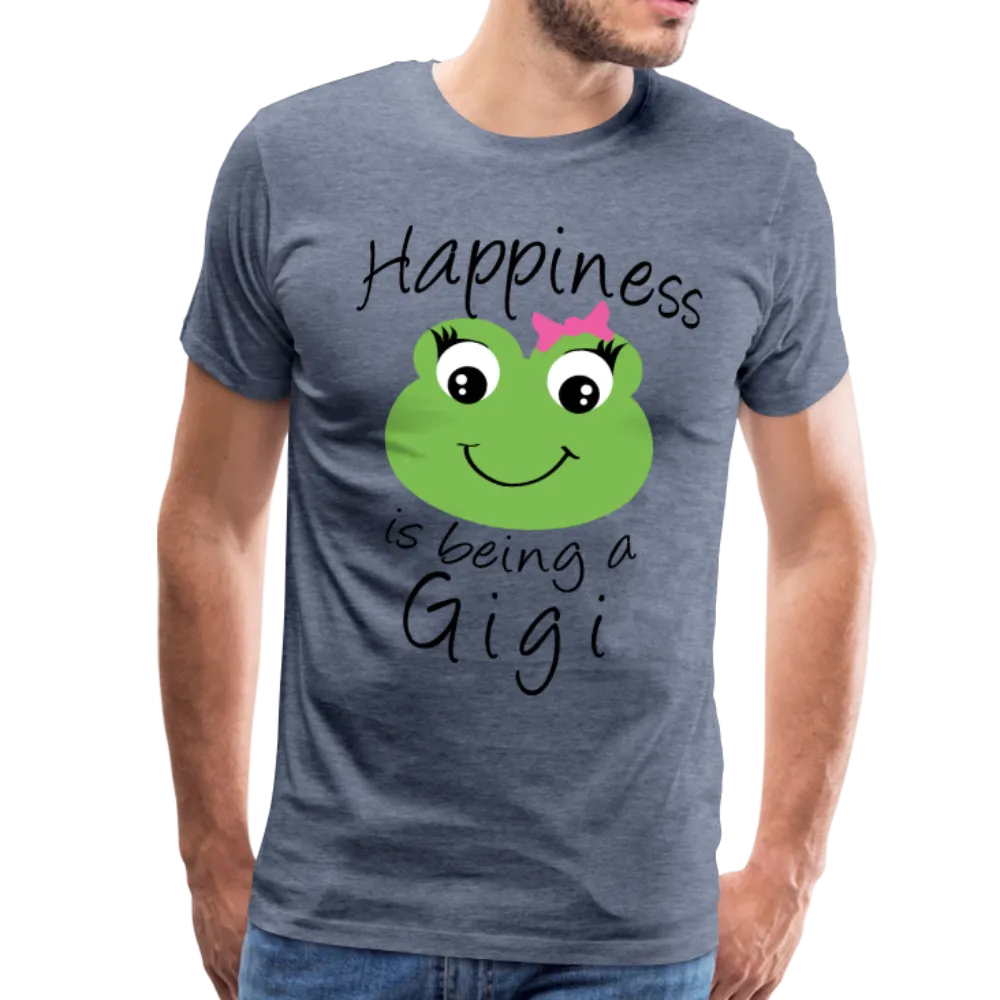 Happiness is being a Gigi Men's Premium T-Shirt (CK1594)