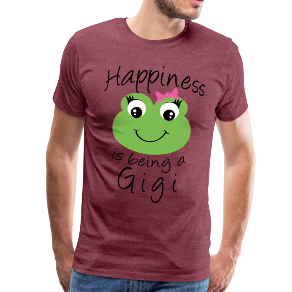 Happiness is being a Gigi Men's Premium T-Shirt (CK1594)