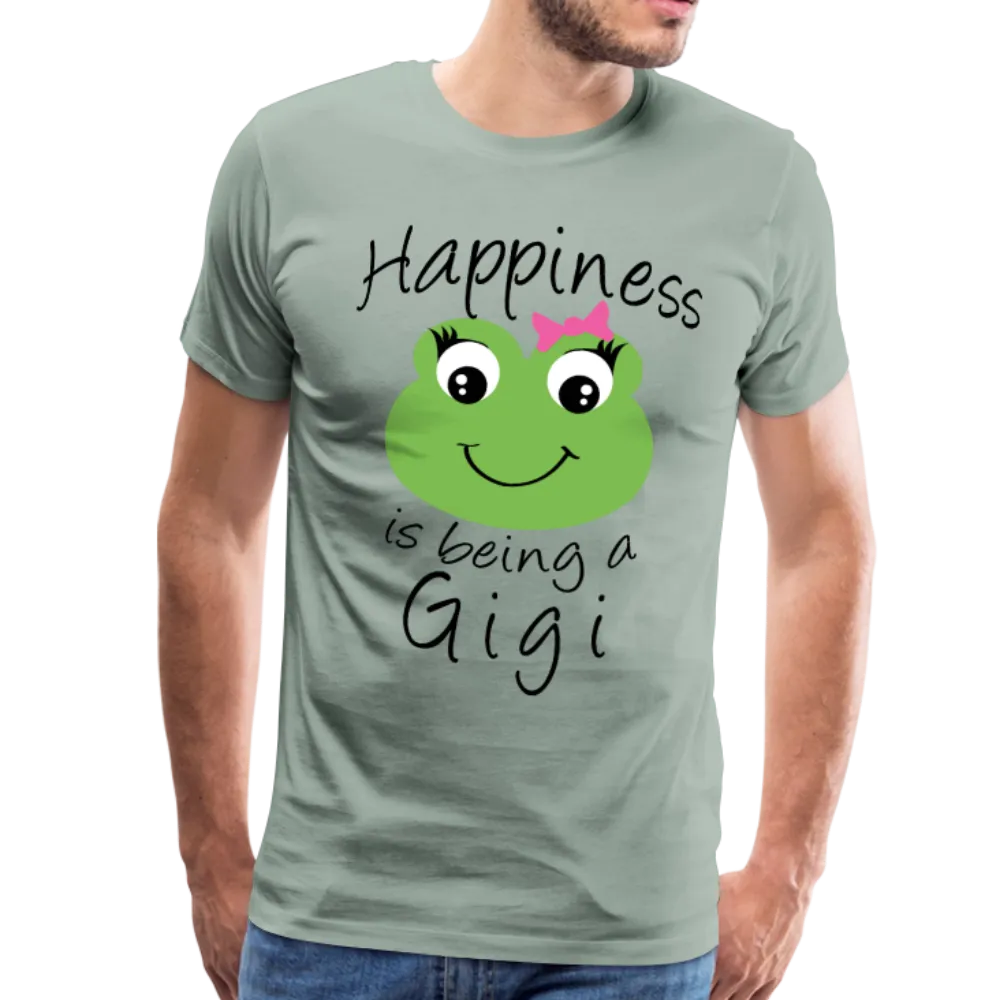 Happiness is being a Gigi Men's Premium T-Shirt (CK1594)