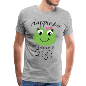 Happiness is being a Gigi Men's Premium T-Shirt (CK1594)