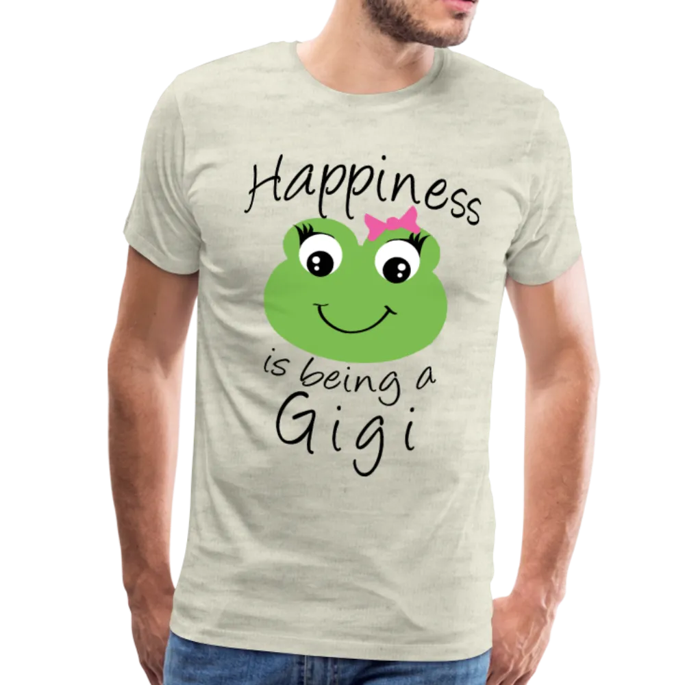 Happiness is being a Gigi Men's Premium T-Shirt (CK1594)